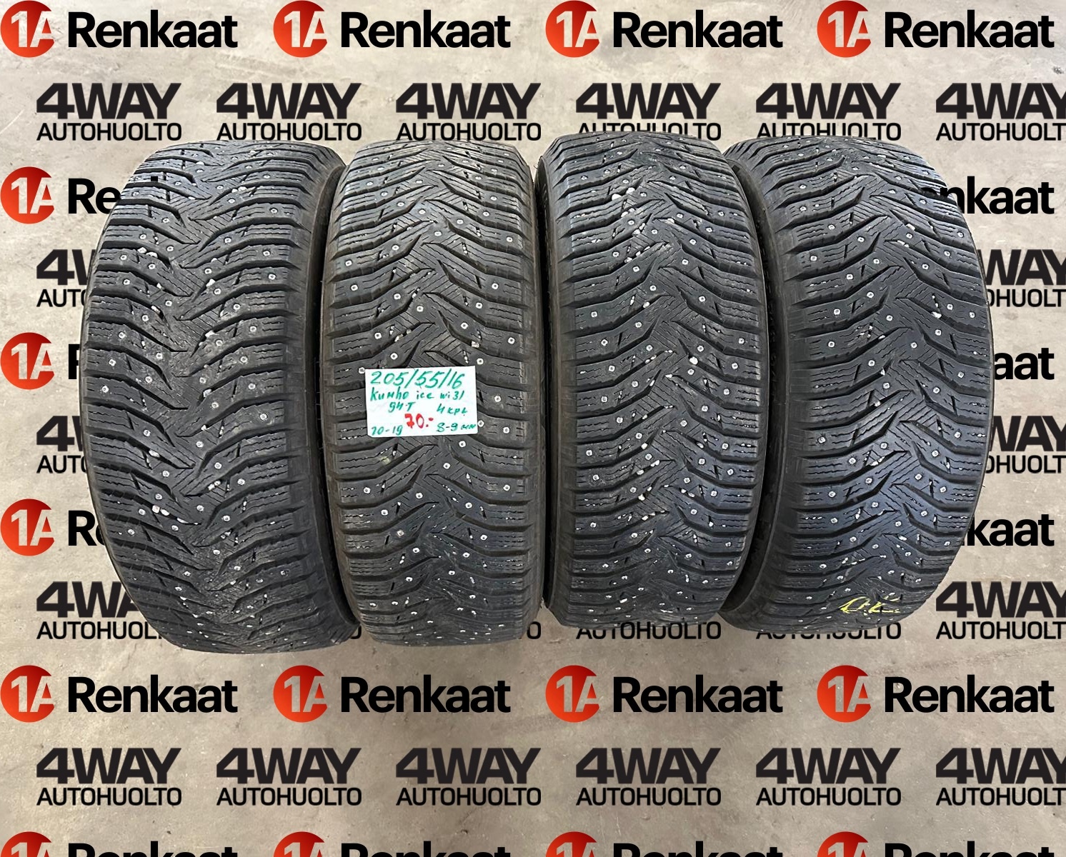 naastrehv Kumho Winter Craft Ice WI31 DOT2019-20