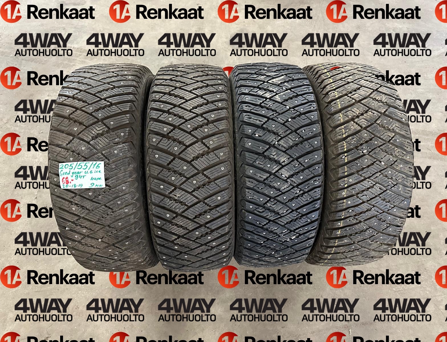 naastrehv Goodyear Ultra Grip Ice Arctic DOT2018-20