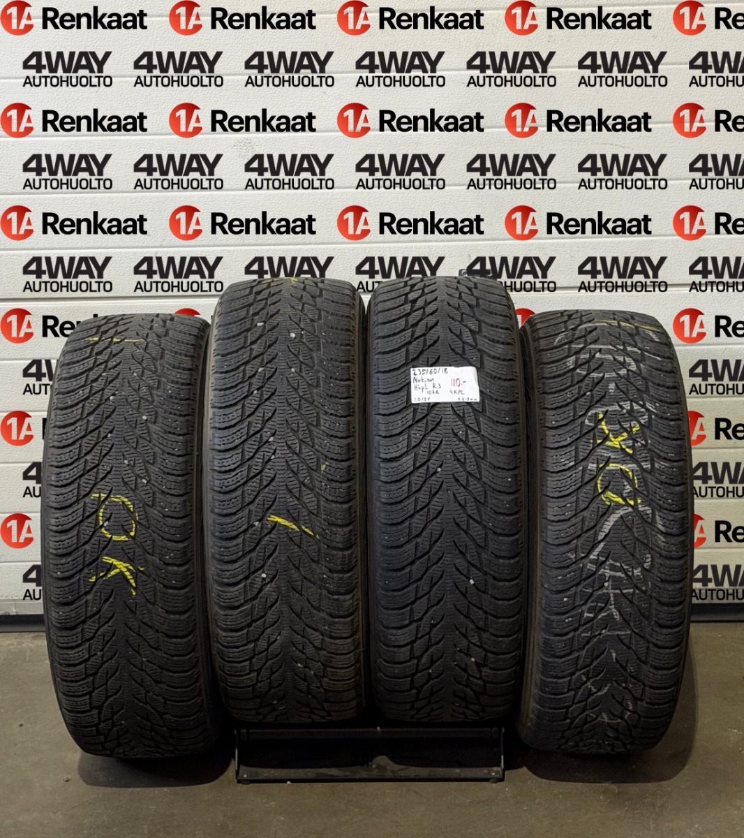 lamellrehv Nokian Hakkapeliitta R3 DOT2020-21