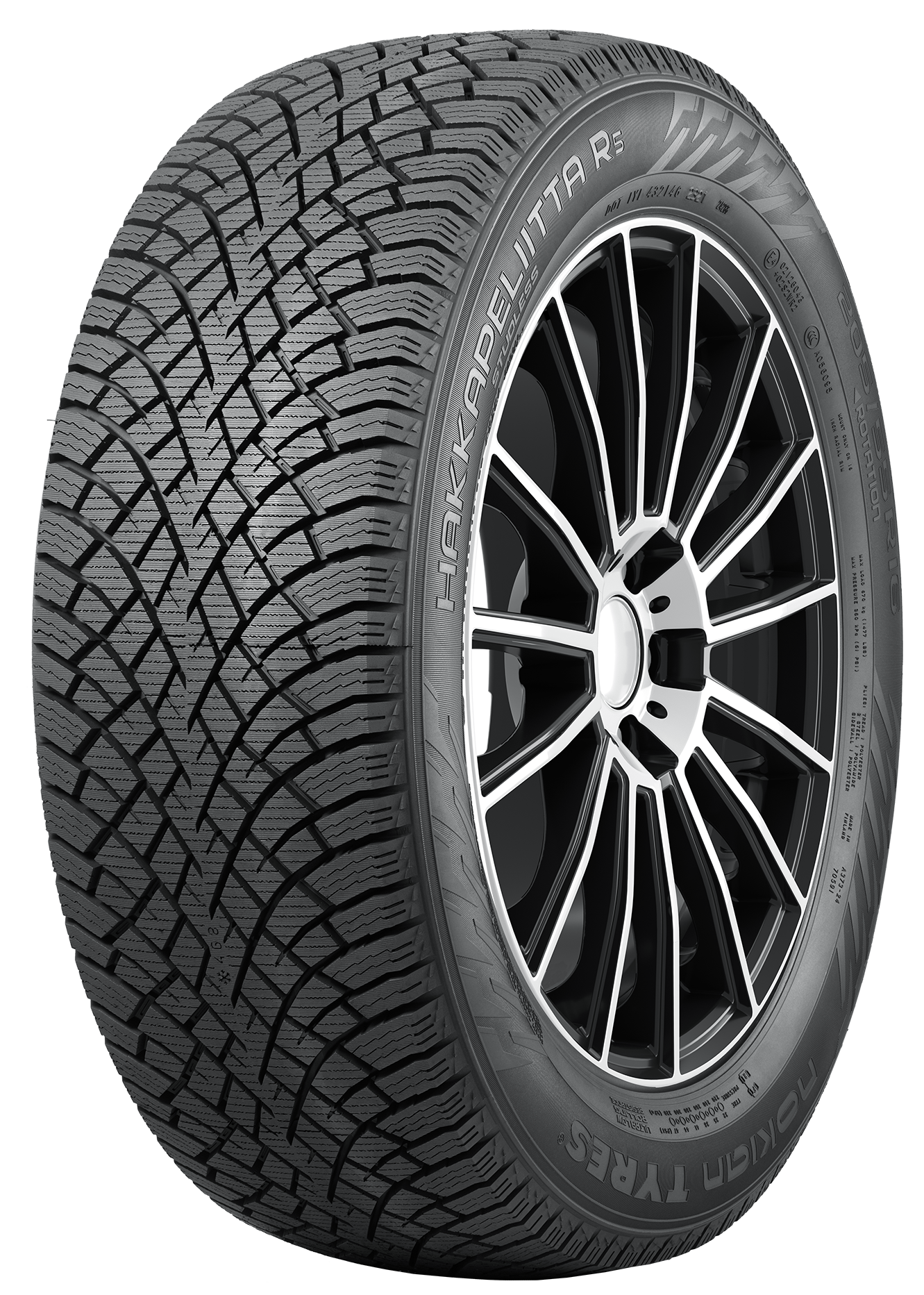 lamellrehv Nokian Hakkapeliitta R5