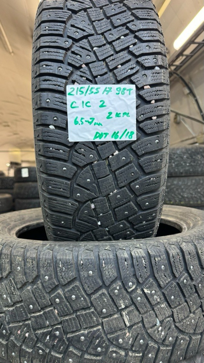 naastrehv Continental Conti Ice Contact 2 DOT2016-18