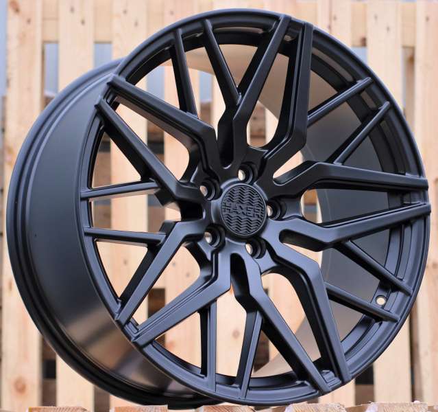 <font face='Tahoma'>vieglmetāla diski</font> JIL Wheels A5478(HX035)BlackHalfMatt(BLHM)HAXER(P)(Rear+Front)