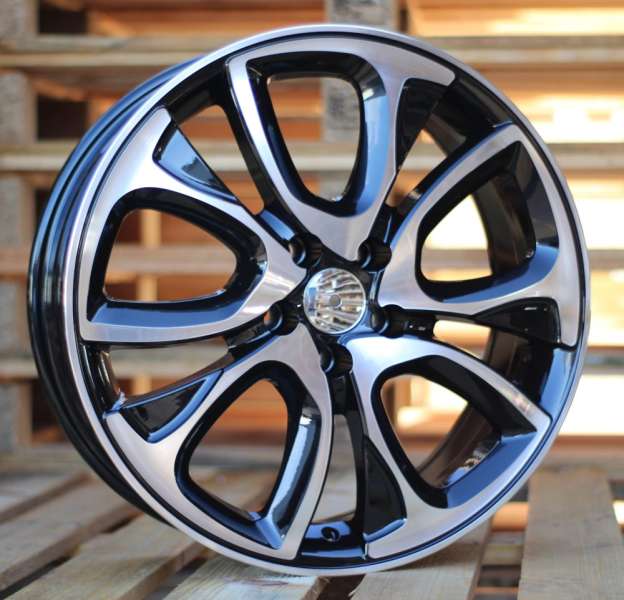<font face='Tahoma'>vieglmetāla diski</font> JIL Wheels BY124BlackPoli