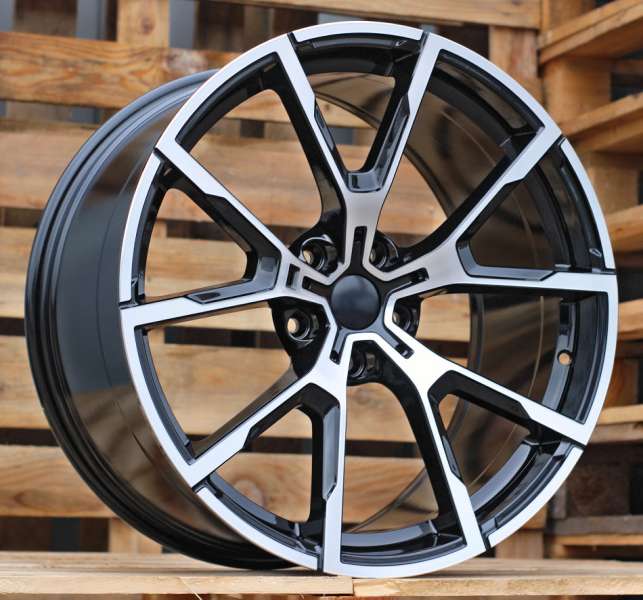 <font face='Tahoma'>vieglmetāla diski</font> JIL Wheels B5601(D1740)BlackPoli