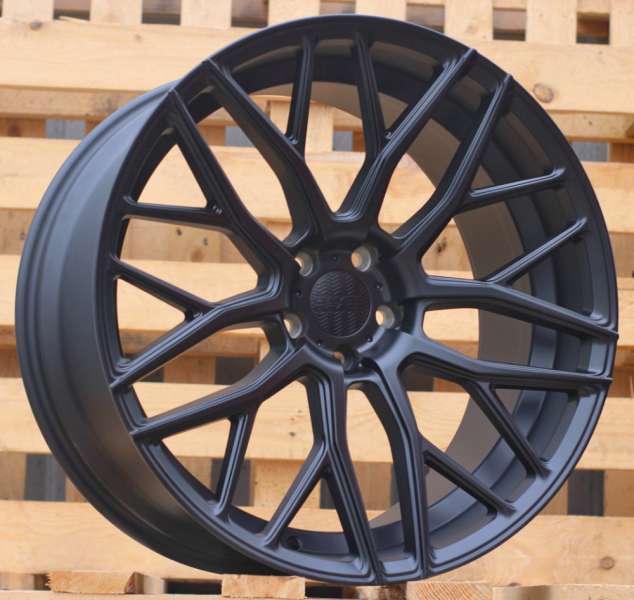 <font face='Tahoma'>vieglmetāla diski</font> Haxer HX038BlackHalfMatt(BLHM)HAXER(K4)(Rear+Front)