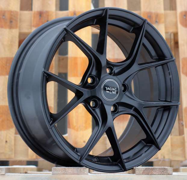<font face='Tahoma'>vieglmetāla diski</font> JIL Wheels B5713BlackHalfMatt(BLHM)RACIN(L5)