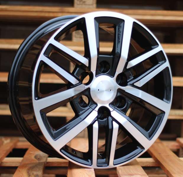<font face='Tahoma'>vieglmetāla diski</font> JIL Wheels B1155BlackPoli
