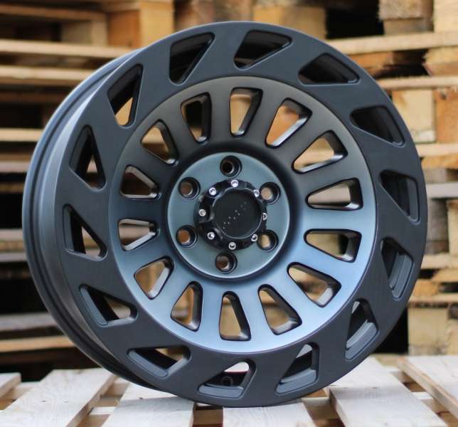 <font face='Tahoma'>vieglmetāla diski</font> JIL Wheels H1006BlackMatt(BM)4X4(P1)