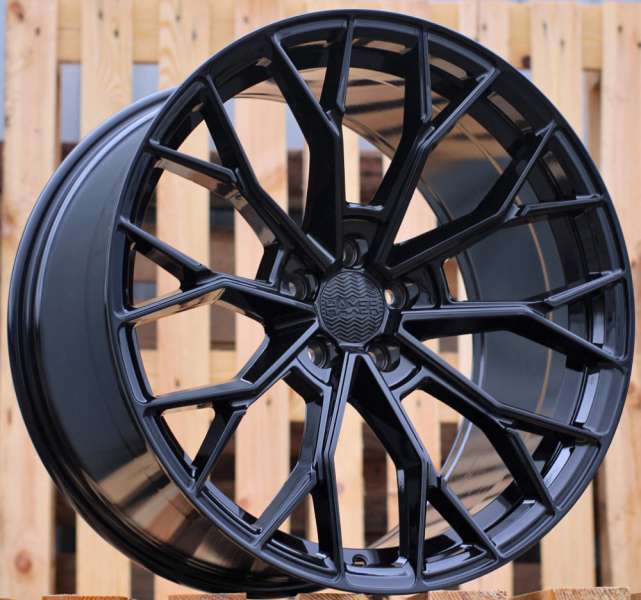 <font face='Tahoma'>vieglmetāla diski</font> Haxer HX039Black(BL)HAXER(K2)(Rear+Front)