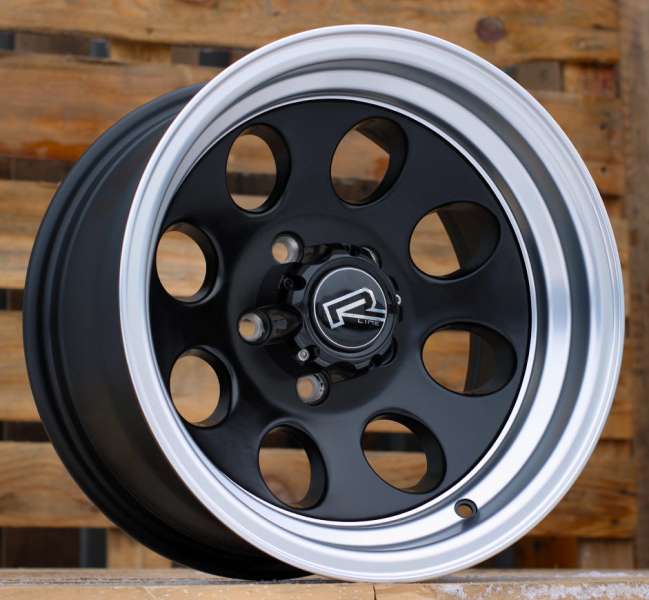 <font face='Tahoma'>vieglmetāla diski</font> JIL Wheels XF171BlackHalfMatt+Poli