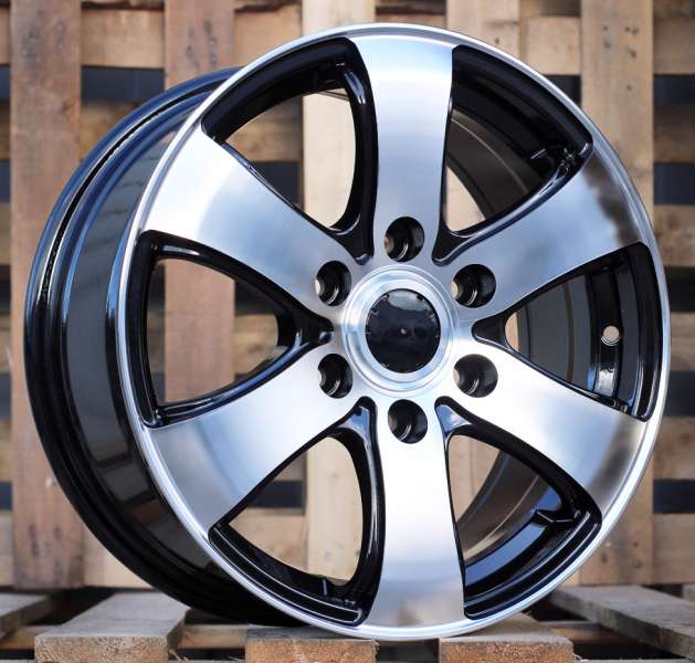<font face='Tahoma'>vieglmetāla diski</font> JIL Wheels BK747BlackPoli