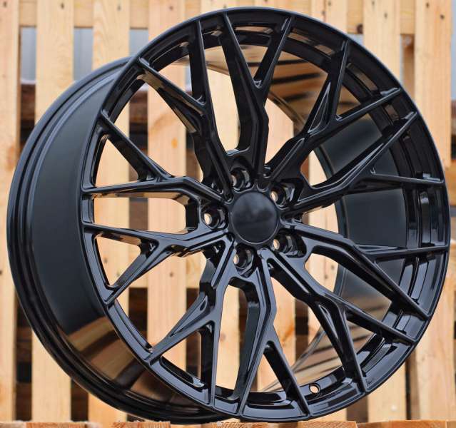 <font face='Tahoma'>vieglmetāla diski</font> JIL Wheels 3S266Black(BL)RACIN(K2)((MaxLoad815kg.)Front+RearHYBRID