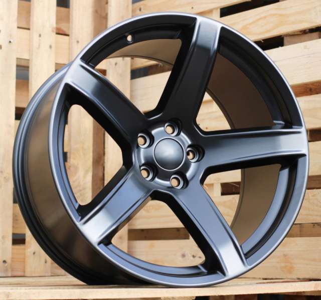 <font face='Tahoma'>vieglmetāla diski</font> JIL Wheels B1671BlackHalfMatt(BLHM)DODGE(Z2)(Rear+Front)