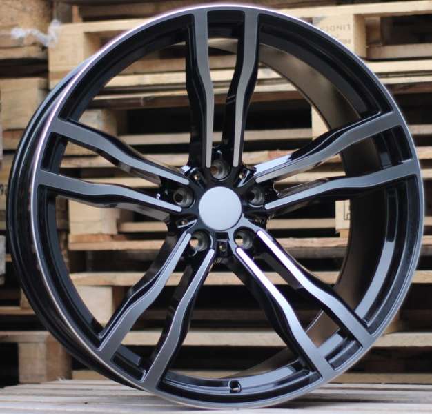 <font face='Tahoma'>vieglmetāla diski</font> JIL Wheels BY588(DLJ588)Black(BL)BMW(P)(Rear+Front)