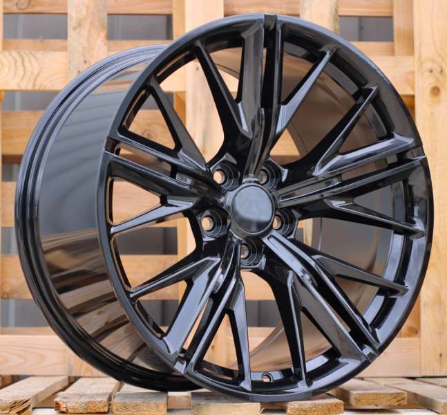 <font face='Tahoma'>vieglmetāla diski</font> JIL Wheels B1609Black(BL)CHEVR(P)(CAMARO(Rear+Front))