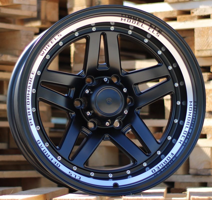 valuveljed JIL Wheels BK936BlackHalfMatt+Poli