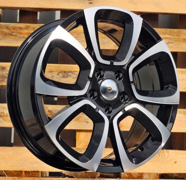 <font face='Tahoma'>vieglmetāla diski</font> JIL Wheels B5850BlackPoli