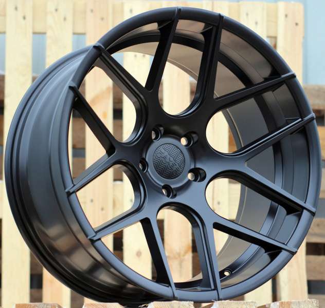 <font face='Tahoma'>vieglmetāla diski</font> JIL Wheels SSA03(HX022)BlackHalfMatt(BLHM)HAXER(P+P1)(Rear+Front)