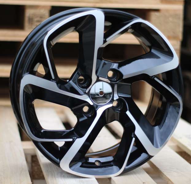 <font face='Tahoma'>vieglmetāla diski</font> JIL Wheels B5714BlackPoli