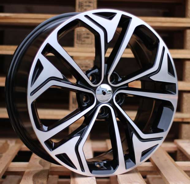 <font face='Tahoma'>vieglmetāla diski</font> JIL Wheels B5519BlackPoli