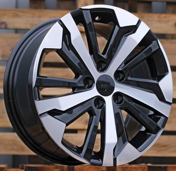 <font face='Tahoma'>vieglmetāla diski</font> JIL Wheels B5837BlackPoli