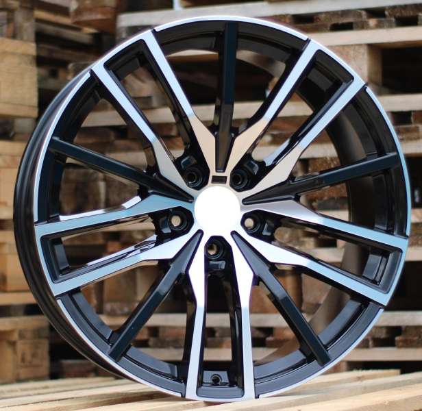 <font face='Tahoma'>vieglmetāla diski</font> JIL Wheels B5464BlackPoli