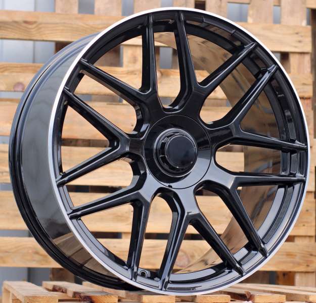 <font face='Tahoma'>vieglmetāla diski</font> JIL Wheels B5318(A7102B)Black+Poli