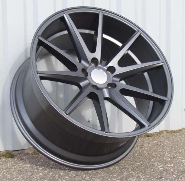 <font face='Tahoma'>vieglmetāla diski</font> Haxer HX012GraphiteHalfMatt(GRHM)HAXER(P)(Rear+Front)
