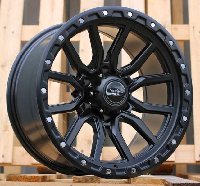 <font face='Tahoma'>vieglmetāla diski</font> JIL Wheels Y0156BlackHalfMatt(BLHM)4X4(K4)