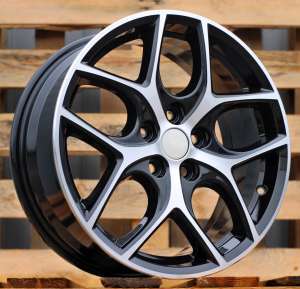 <font face='Tahoma'>vieglmetāla diski</font> JIL Wheels Y0058BlackPoli