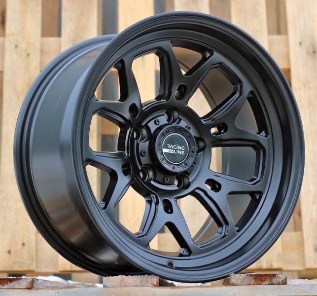 <font face='Tahoma'>vieglmetāla diski</font> JIL Wheels B1106BlackHalfMatt(BLHM)4X4(R)