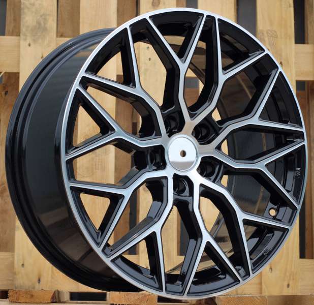<font face='Tahoma'>vieglmetāla diski</font> JIL Wheels B5812BlackPoli