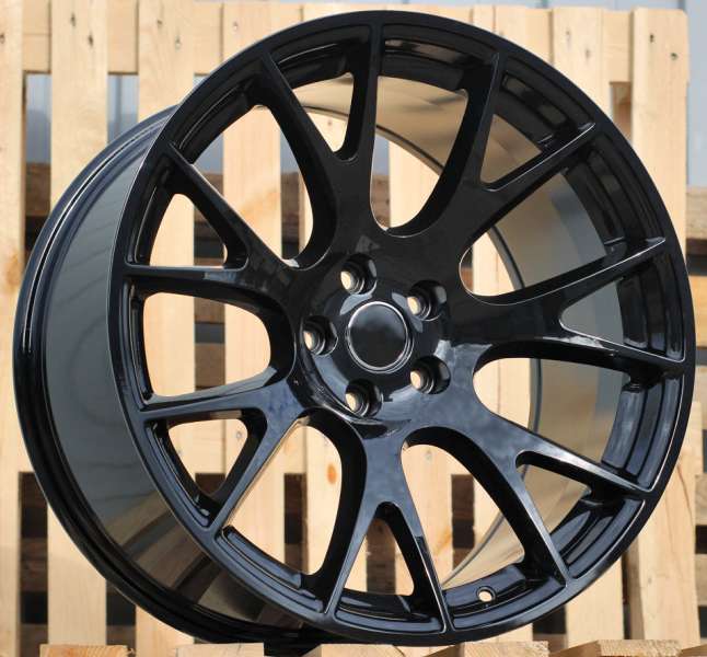 <font face='Tahoma'>vieglmetāla diski</font> JIL Wheels A8872(BY1523)Black(BL)DODGE(P)(Front+Rear)