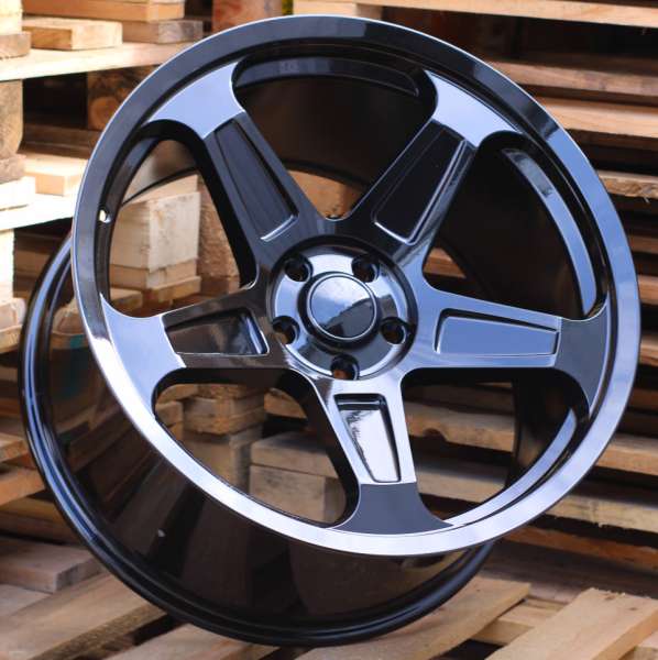 <font face='Tahoma'>vieglmetāla diski</font> JIL Wheels B1393Black(BL)RACIN(K7+P+P2+Z2)(REAR+FRONTDODGE)