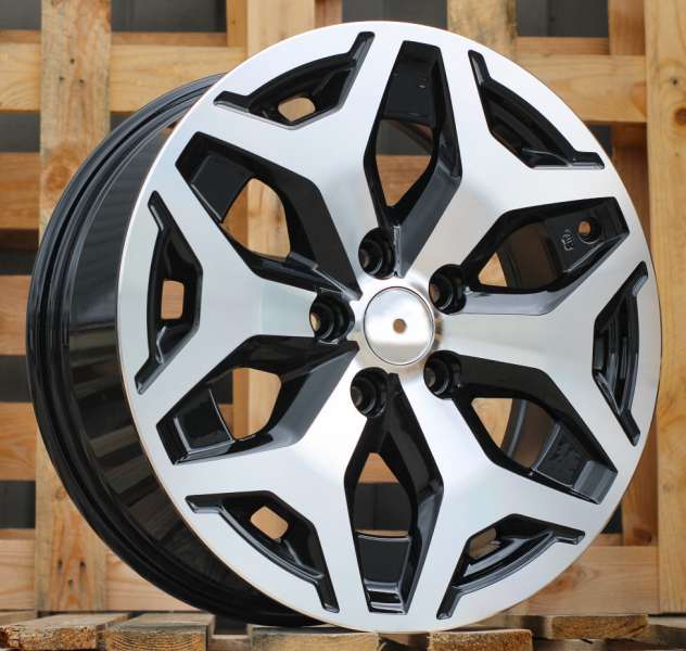 <font face='Tahoma'>vieglmetāla diski</font> JIL Wheels B2042BlackPoli