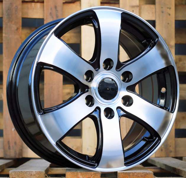 <font face='Tahoma'>vieglmetāla diski</font> JIL Wheels BK747BlackPoli