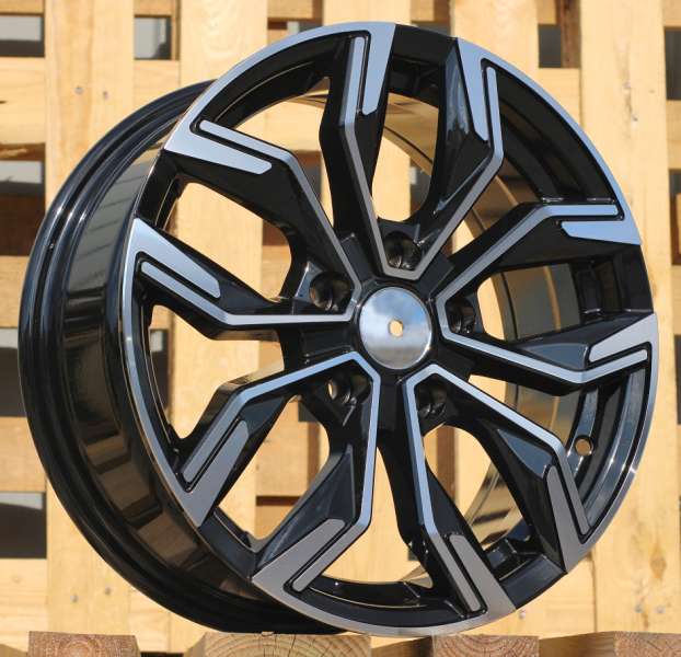 <font face='Tahoma'>vieglmetāla diski</font> JIL Wheels B1518BlackPoli