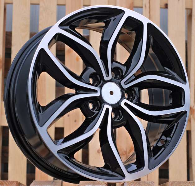<font face='Tahoma'>vieglmetāla diski</font> JIL Wheels B5110BlackPoli
