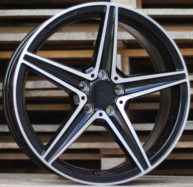 <font face='Tahoma'>vieglmetāla diski</font> JIL Wheels B5052(IND5376)BlackPoli
