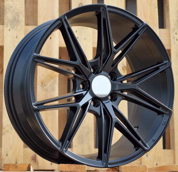 <font face='Tahoma'>vieglmetāla diski</font> JIL Wheels Y0036BlackHalfMatt(BLHM)RACIN(K2)
