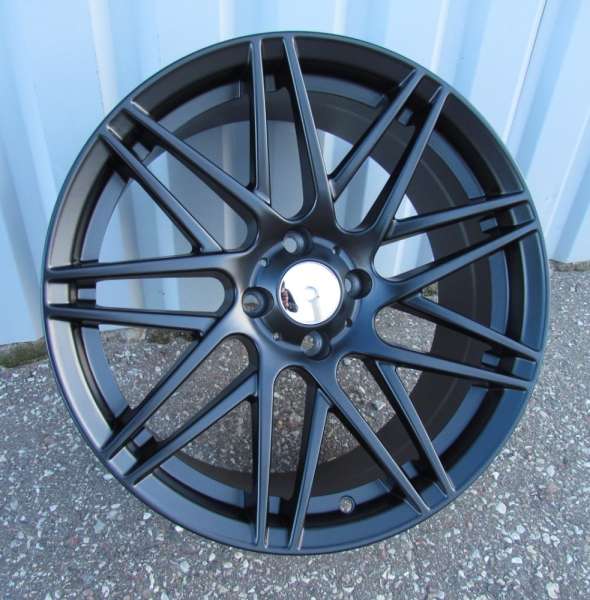<font face='Tahoma'>vieglmetāla diski</font> Haxer HX013(E269165503S)BlackHalfMatt(BLHM)SMART(R)(Front)