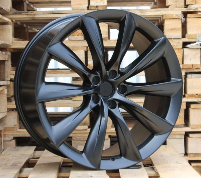 <font face='Tahoma'>vieglmetāla diski</font> JIL Wheels B1469BlackHalfMatt(BLHM)RACIN(P+Z1)(REAR+FRONTTESLA)
