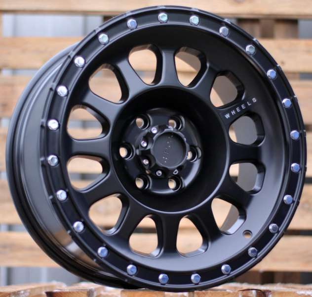 <font face='Tahoma'>vieglmetāla diski</font> JIL Wheels H1019BlackMatt(BM)4X4(P1)