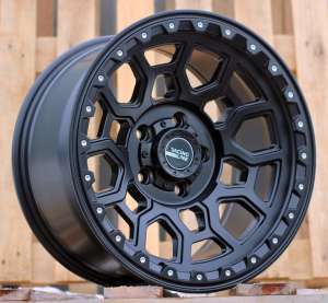 <font face='Tahoma'>vieglmetāla diski</font> JIL Wheels B1105BlackHalfMatt(BLHM)4X4(R)