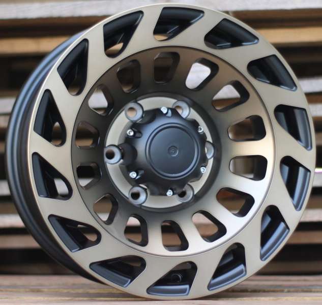 <font face='Tahoma'>vieglmetāla diski</font> JIL Wheels L2143Black+BronzePoli