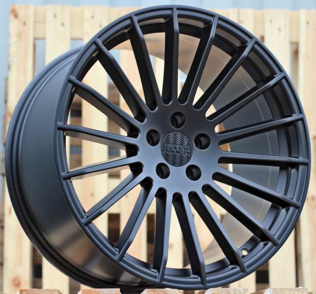 <font face='Tahoma'>vieglmetāla diski</font> JIL Wheels A1227(HX010)BlackMatt(BM)HAXER(P)