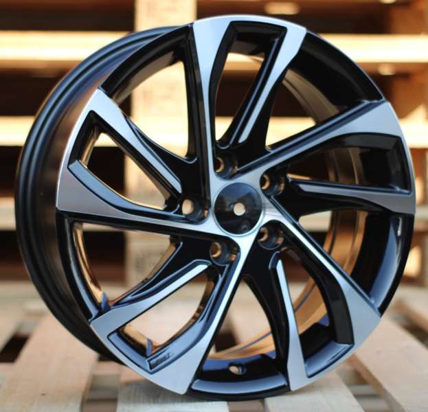 <font face='Tahoma'>vieglmetāla diski</font> JIL Wheels B1514(B5760)BlackPoli
