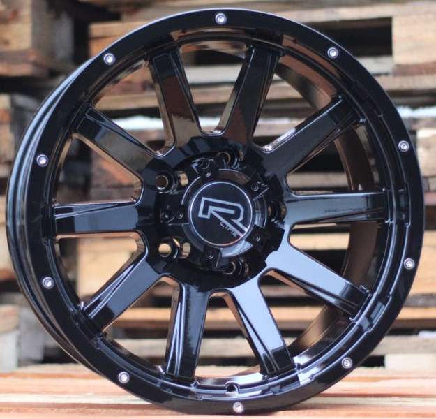 <font face='Tahoma'>vieglmetāla diski</font> JIL Wheels A1302Black(BL)4X4(R)