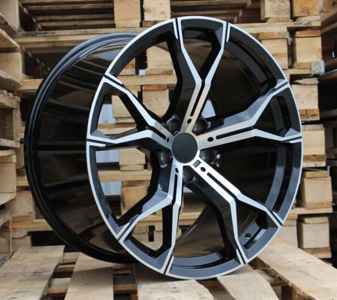 <font face='Tahoma'>vieglmetāla diski</font> JIL Wheels B5498BlackPoli