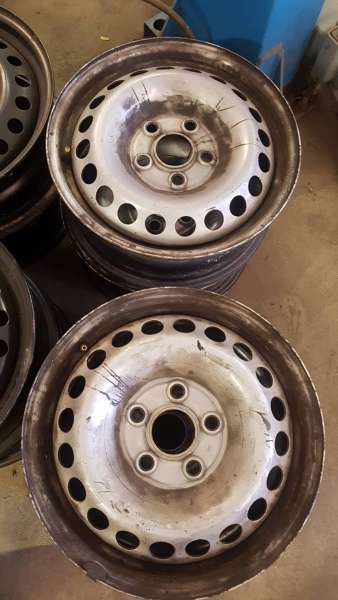 <font face='Tahoma'>tērauda diski</font> VW Originaal